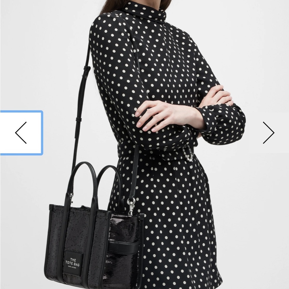 The tote bag Small Sequin Tote Handbag Marc Jacobs